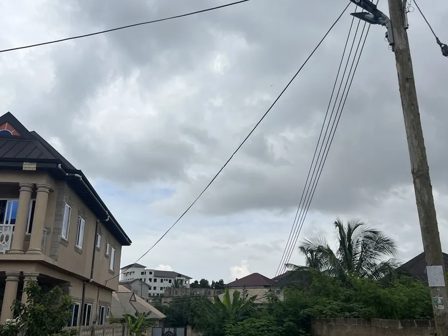 Ghana local residential area